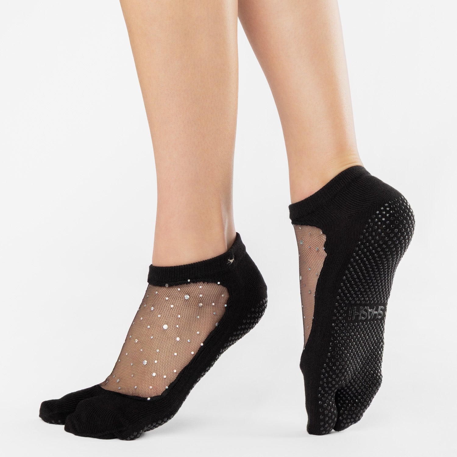 STAR Sparkle Mesh Split Toe