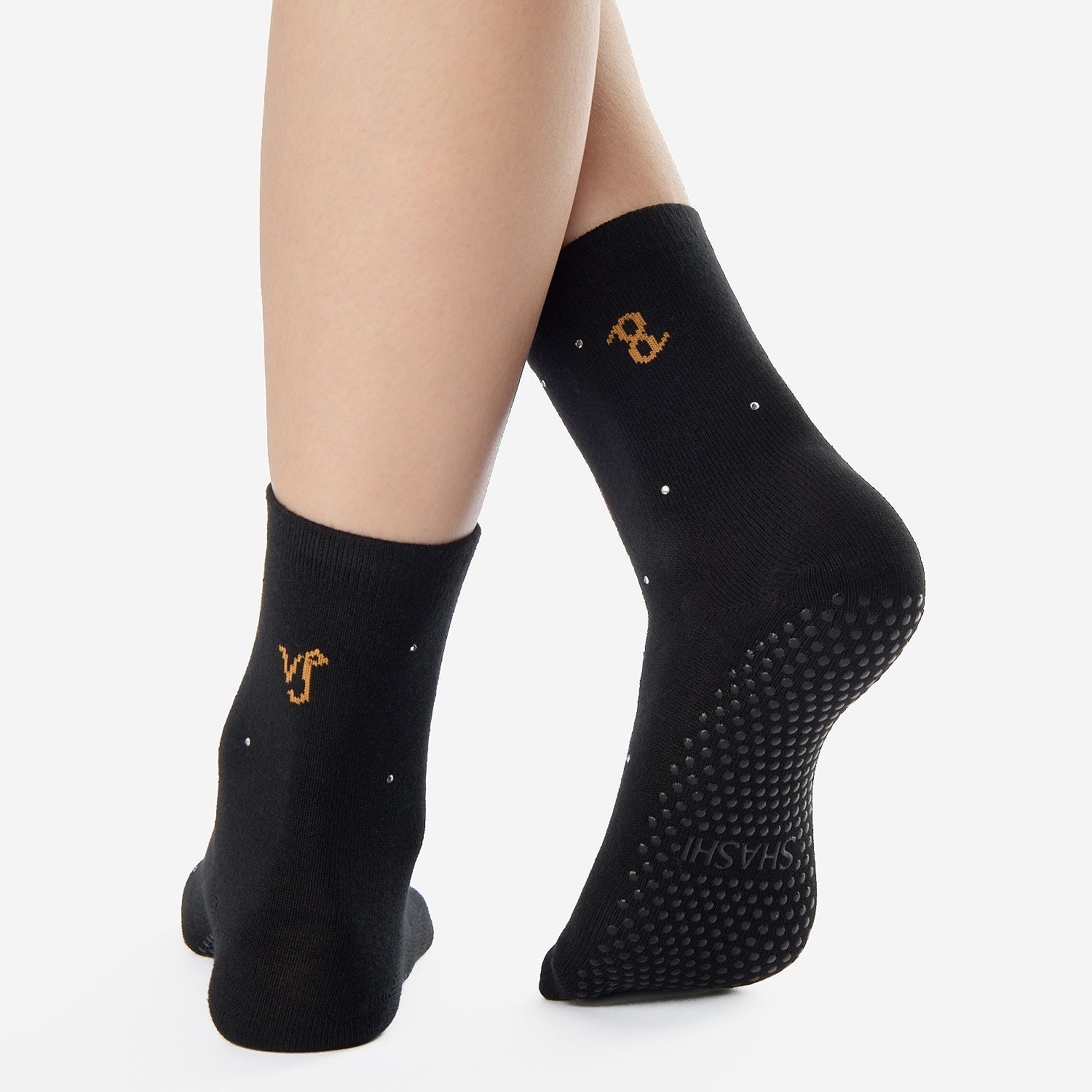 Star Sign Ankle Grip Sock