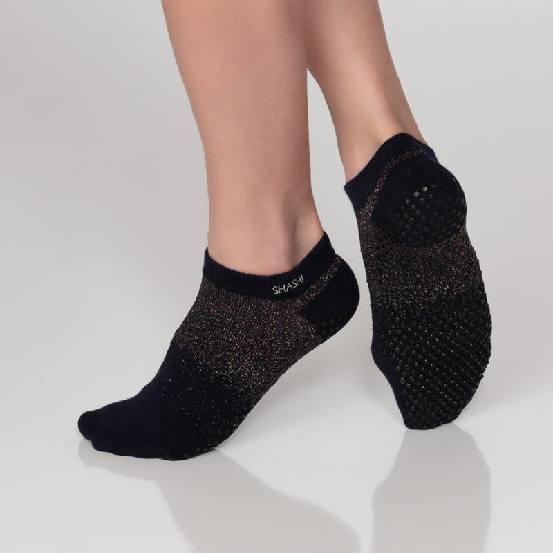 Shashi Shimmer Basics Women's Socks / Black – bfitpanama