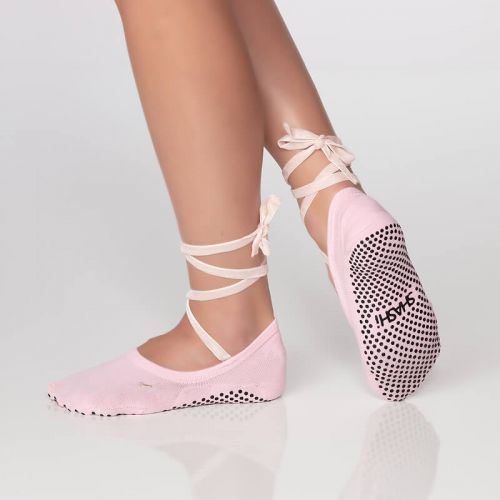 Non-Slip Ballerina Ballet Socks with Grips - Mounteen