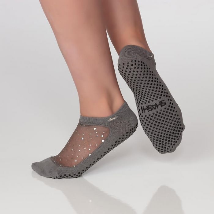 Shashi Socks - Nude Diamonds — Be Pilates